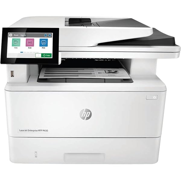 HP LASERJET ENTERPRISE MFP M430F MONOCHROME ALL-IN-ONE PRINTER WITH BUILT-IN ETHERNET & 2-SIDED PRINTING (3PZ55A),WHITE, LARGE