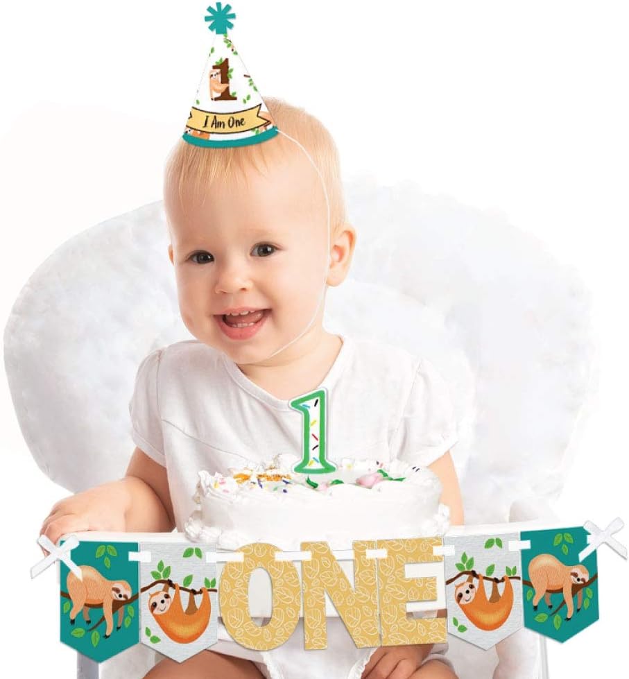 Best boy 1st birthday high chair decorating kit