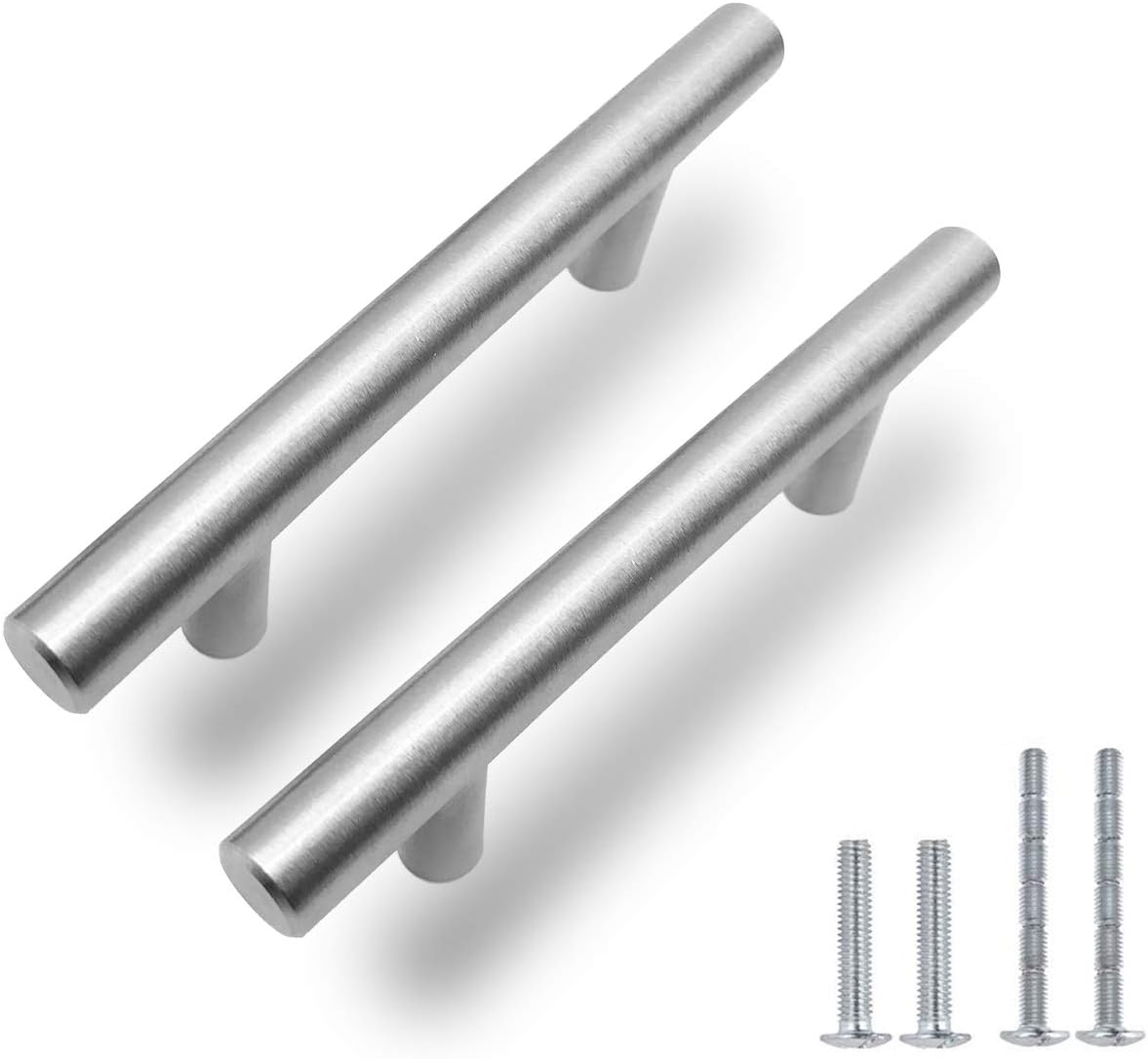 Best Euro Bar Cabinet Handle Brushed Nickel