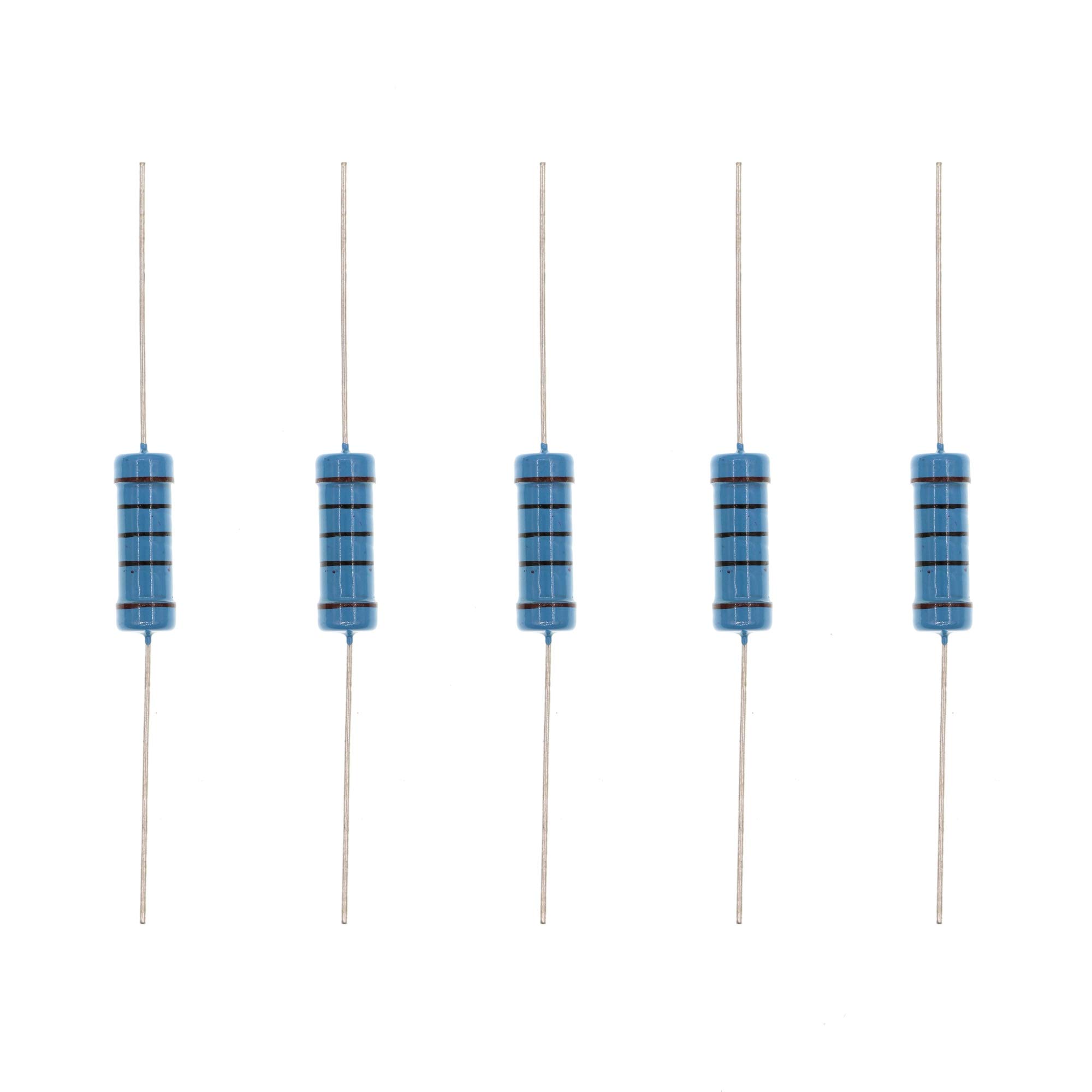 HUABAN 20PCS 3W 3 Watts 100R 100 Ohm 1% Metal Film Resistor