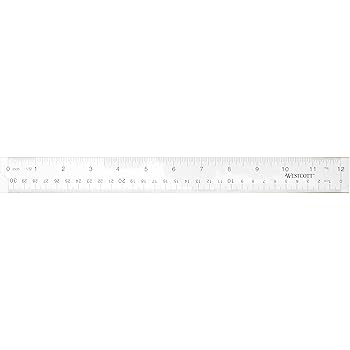 Amazon.com : Westcott See Through Acrylic Ruler, 12