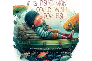 Fishing Book for Kids: If a Fisherman Could Wish for Fish: Books About Fishing | Baby Toddler & Preschool | Children's Picture Book | Rhyming Verses Tongue Twisters & Funny Fishing Tales