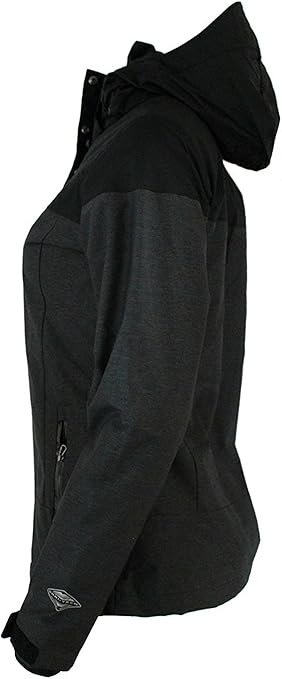 columbia women's snowshoe mountain omni heat waterproof hooded ski jacket
