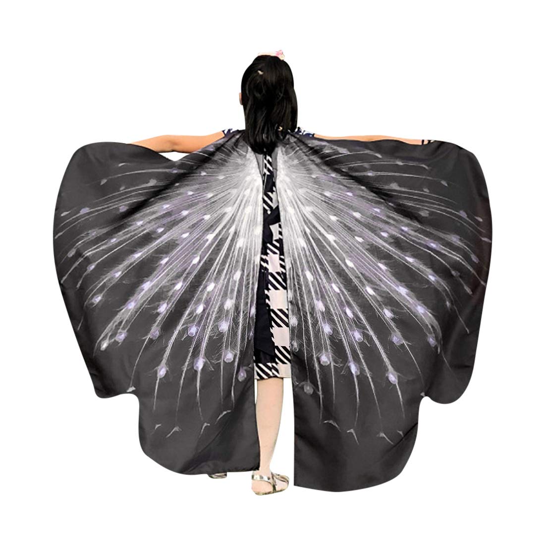 Kids Halloween Butterfly Cloak Butterfly Cape Child Halloween Butterfly Wings Shawl Costume Halloween Butterfly Cosplay Cape Fairy Cape Butterfly Dance Cape Butterfly Wings Costume Cape with Mask