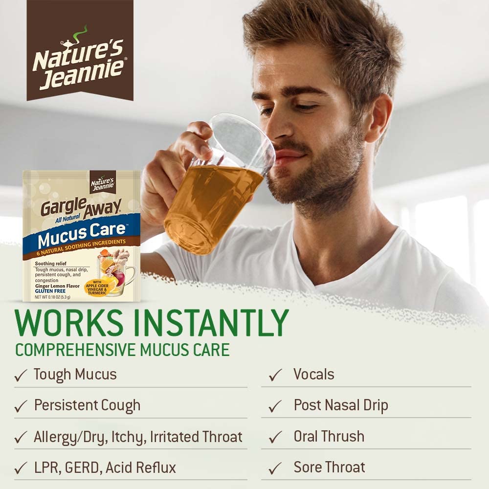 Mua Gargle Away by Nature's Jeannie All Natural Mucus Care Soothes