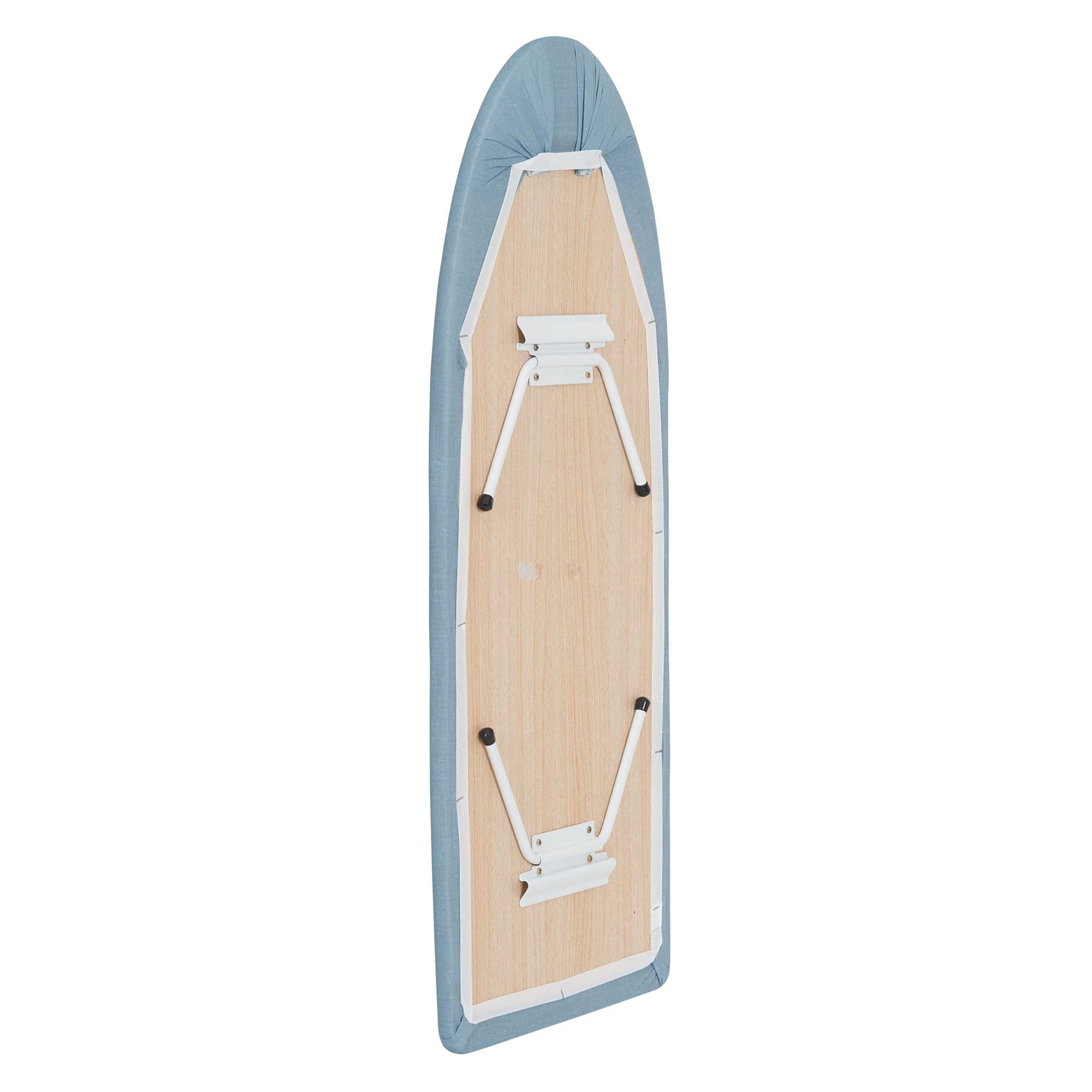 Household Essentials 120101-0 Collapsible Space Saving Tabletop Ironing Board with Folding Legs | Blue, 12
