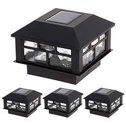 GreenLighting Modern Solar Post Cap Lights Fits 4x4