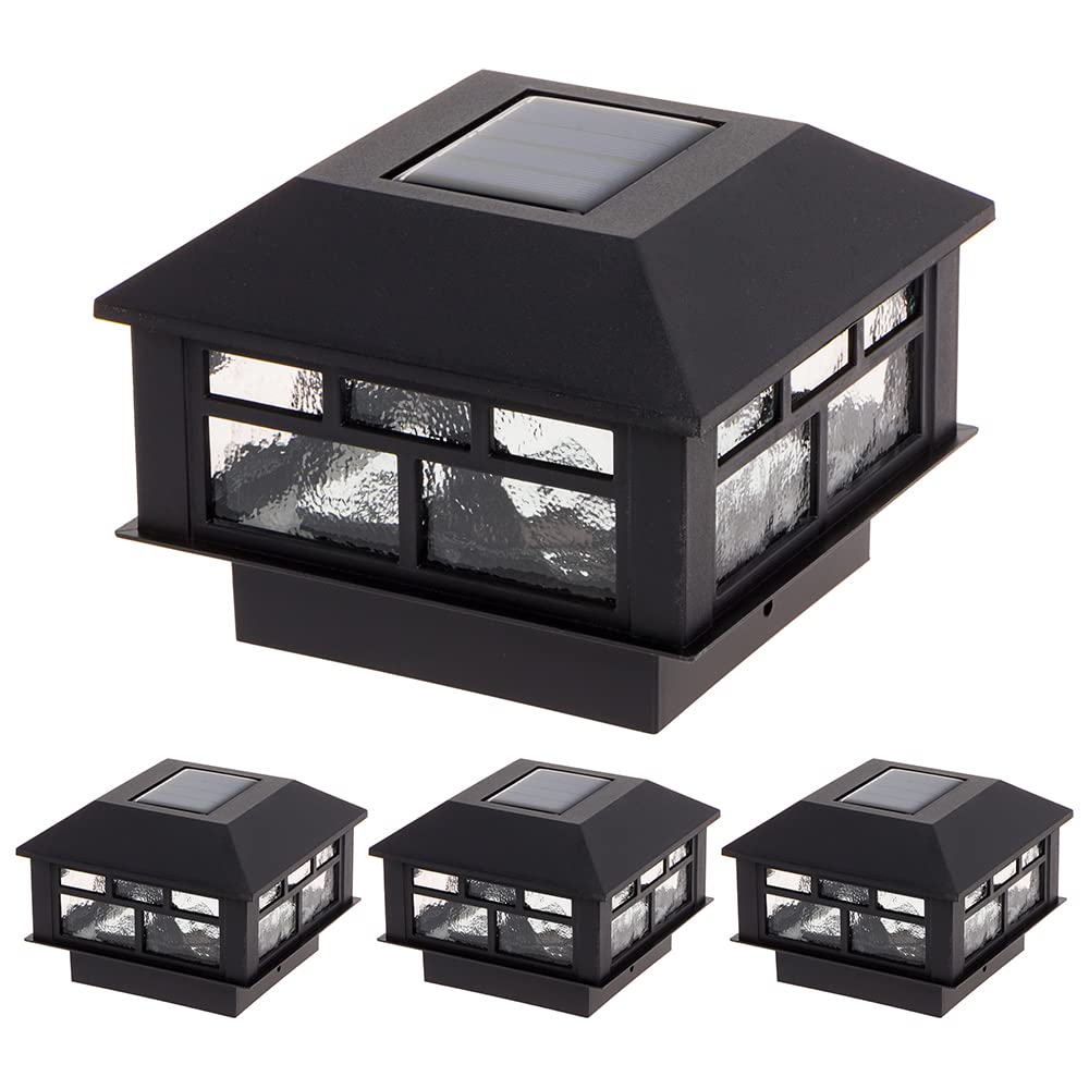 GreenLighting Modern Solar Post Cap Lights Fits 4x4