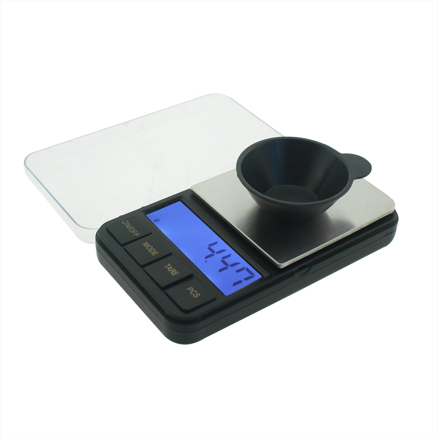 Next-shine Digital Pocket Scale 200 x 0.01 gram Kitchen Food Jewelry Weight Compact Tare Stainless Steel