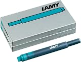 Lamy T10 Ink Cartridges Turquoise Set of 2 Large Capacity 1.25 ml