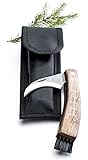 Sagaform Forest Mushroom/Truffle Knife with Canvas Case
