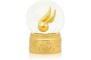 CHARMED AROMA Harry Potter™ Golden Snitch Snow Globe | Collectible | Home Decor | Gift | Holiday | Home Decor | Accessories | Gifts Unique Birthday Gifts for Women, Her, Mom, BFF, Best Friends, Girlfriend, Sister
