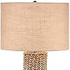Coastal-Table-Lamp-Woven-Seagrass-Burlap-Drum-Shade-for-Living-Room-Family-Bedroom-Bedside-Nightstand-Office-360-Lighting Coastal Table Lamp Woven Seagrass Burlap Drum Shade for Living Room Family Bedroom Bedside Nightstand Office - 360…