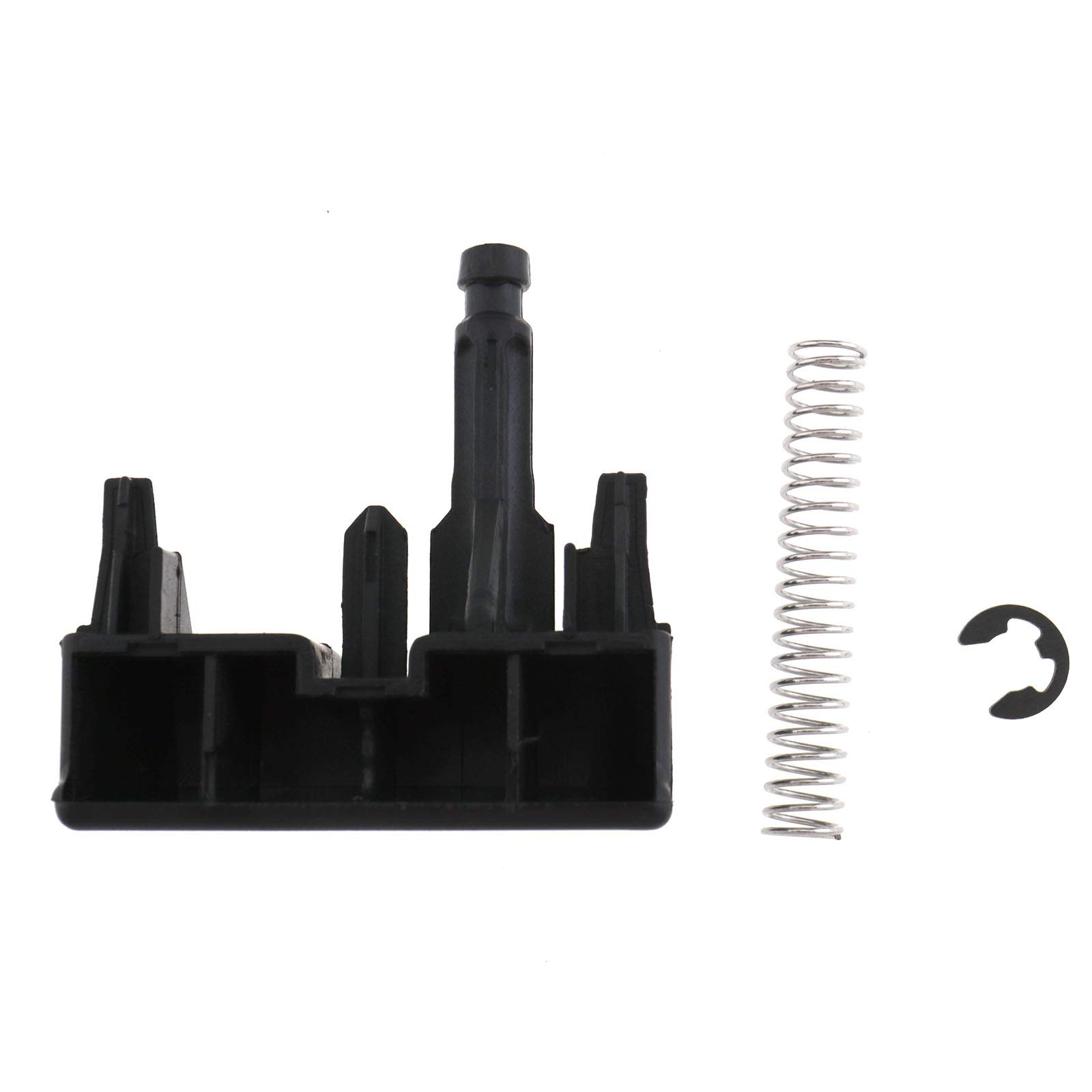 D2D Car Boot Tailgate Lock Handle Rear Button Seal Ring Spring Set Compatible with Renault Megane