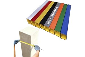 Custom Pole Pad Round Square Rectangle Post, Wrap Around Column Wrap Decorative for Indoor Outdoor, Garage/Basement/Playgroun