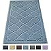 Easyology Large Cat Litter Mat / Cat Litter Trapping Mat / Litter Box Mat - Easy Clean, Extra Thick, Durable, Phthalate Free, Soft on Kitty Paws with Scatter Control, 35