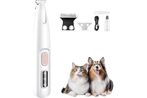 Scappof Pet MicroPrecision Trimmer, 2025 New Rechargeable Pet Trimmer, Waterproof Dog Hair Clipper for Home Use, Multifunctional Cordless Pets Clipper for Pets Owners (1)