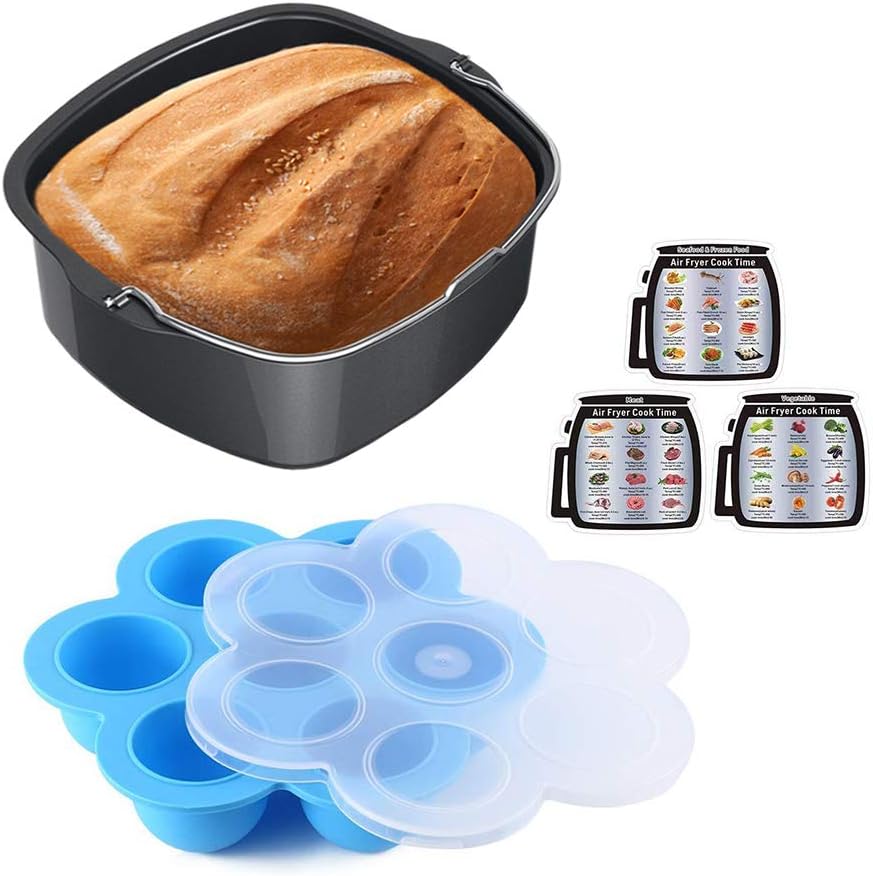 Square Air Fryer Accessories,Set of 3 Fit for Philips Air