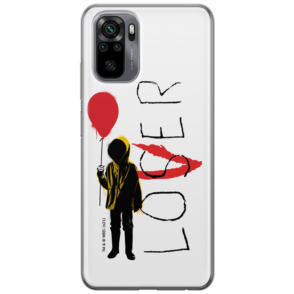 ERT GROUP mobile phone case for Xiaomi REDMI NOTE 10/ 10S original and officially Licensed Horror pattern It 004 optimally adapted to the shape of the mobile phone, case made of TPU