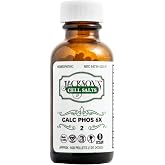 Jackson's #2 Calc Phos 6X | Certified Vegan, Lactose-Free Cell Salt | 500 Pellets, Made in the USA, Traditional Compounding, Amber Glass, Clean Ingredients, Schuessler #2 Calcarea phosphorica 6X