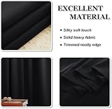 PONY DANCE Blackout Curtains 84 Inch Drop 2 Panels Eyelet Thermal Energy Saving view 7