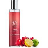 PartyLite Passionate Scented Room Spray, 100mL, with Notes of Meyer Lemon, Freesia &amp; Cedarwood, Part of the Mood Collection, Luxurious &amp; Romantic, Perfect for Gifting
