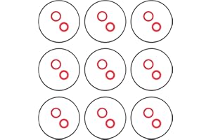 TINOALY 27pcs Carburetor Float Bowl Gasket Kit, Bowl Gaskets and Bolt Washer Lawnmower Gaskets Replacement Parts Replace for GX120 GX160 GX200 GXV120 GXV140 GXV160 Engine Accessories