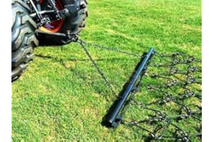 Neat Attachments 6' x 5' 6" Pasture Drag Chain Harrow - Overall 8-1/2 Ft. Long - 1/2" Dia