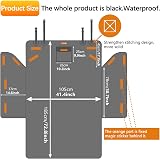 Alfheim Car Boot Liner Protector Nonslip Waterproof Pet Back Seat Cover view 3