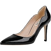 JOY IN LOVE Pumps for Women 3.5" Stiletto High Heels Pointy Toe Pumps Shoes