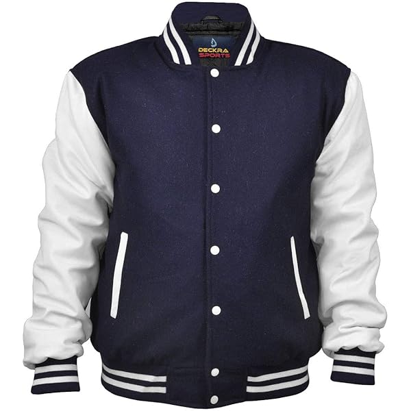 Revolution Enterprises Varsity Letterman Baseball Bomber Retro