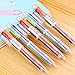 OUT Retractable Roller Ball Pens,Creative Six Color Ball Point Ballpoint Pen School Office Supply Gift Stationery,6 Pack