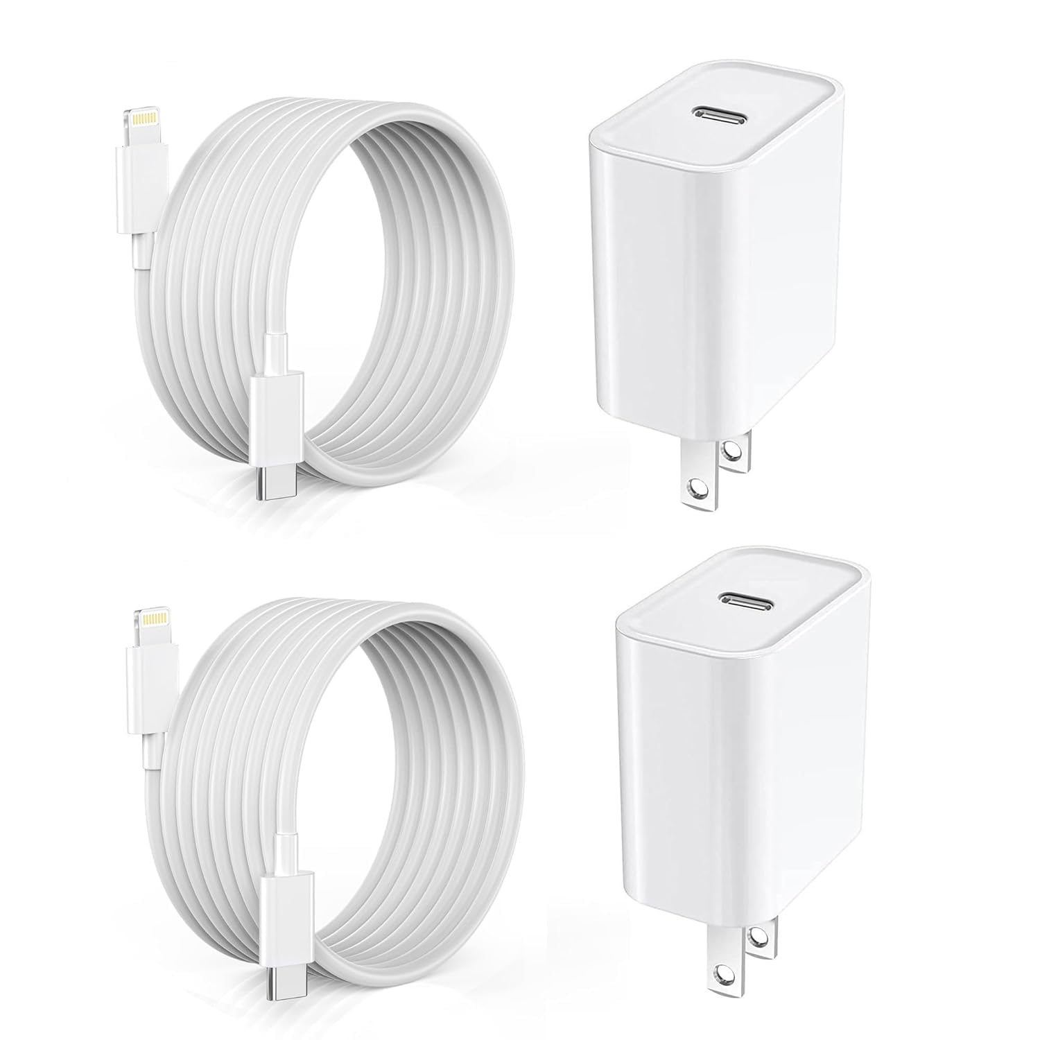 Photo 1 of [Apple MFi Certified]6FT iPhone Fast Charger Cord,2Pack USBC i Phone Charge 20W PD USB C Fast Wall Charger Block Lightning Fast Charging Cable for iPhone 14/Pro/Pro Max/Plus/13/12/11/XS/XR/SE2022/iPad