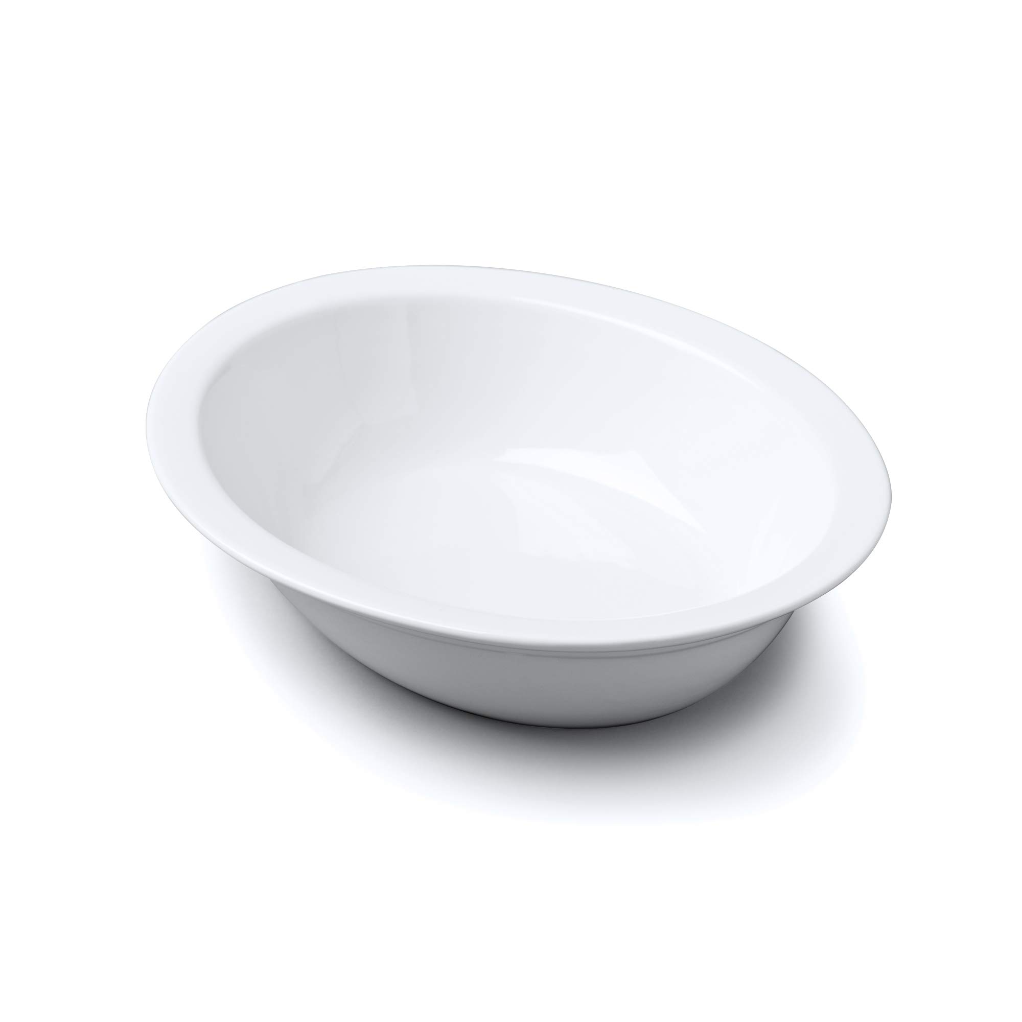 Wm Bartleet & Sons Traditional Porcelain Oval Pie Crust Dish, White (32cm)