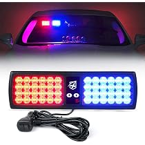 8 Windshield LED Strobe Lights | Cadet Series Amber