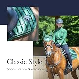 LeMieux Close Contact Suede Square Saddle Pad Ink Blue Small/Medium view 2