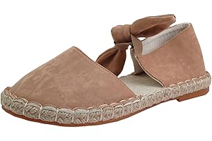 Generic Sandals Women Lace Up Comfy Espadrilles Solid Color Flat Sandals Casual Summer Outdoor Leisure Womens Sandals