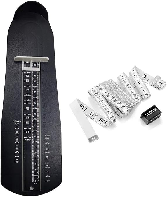 PTINBG Foot Measuring Device Shoe Feet Measurement Ruler