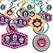 Big Dot of Happiness Happy Diwali - Festival of Lights Party Hanging Decor - Party Decoration Swirls - Set of 40