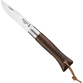 OPINEL NEO6 Folding Non-Locking Pocket Knife, Opiflex (Walnut)