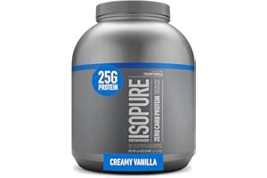 Isopure Protein Powder, Zero Carb Whey Isolate, Gluten Free, Lactose Free, 25g Protein, Keto Friendly, Creamy Vanilla, 4.5 Pound (Packaging May Vary)