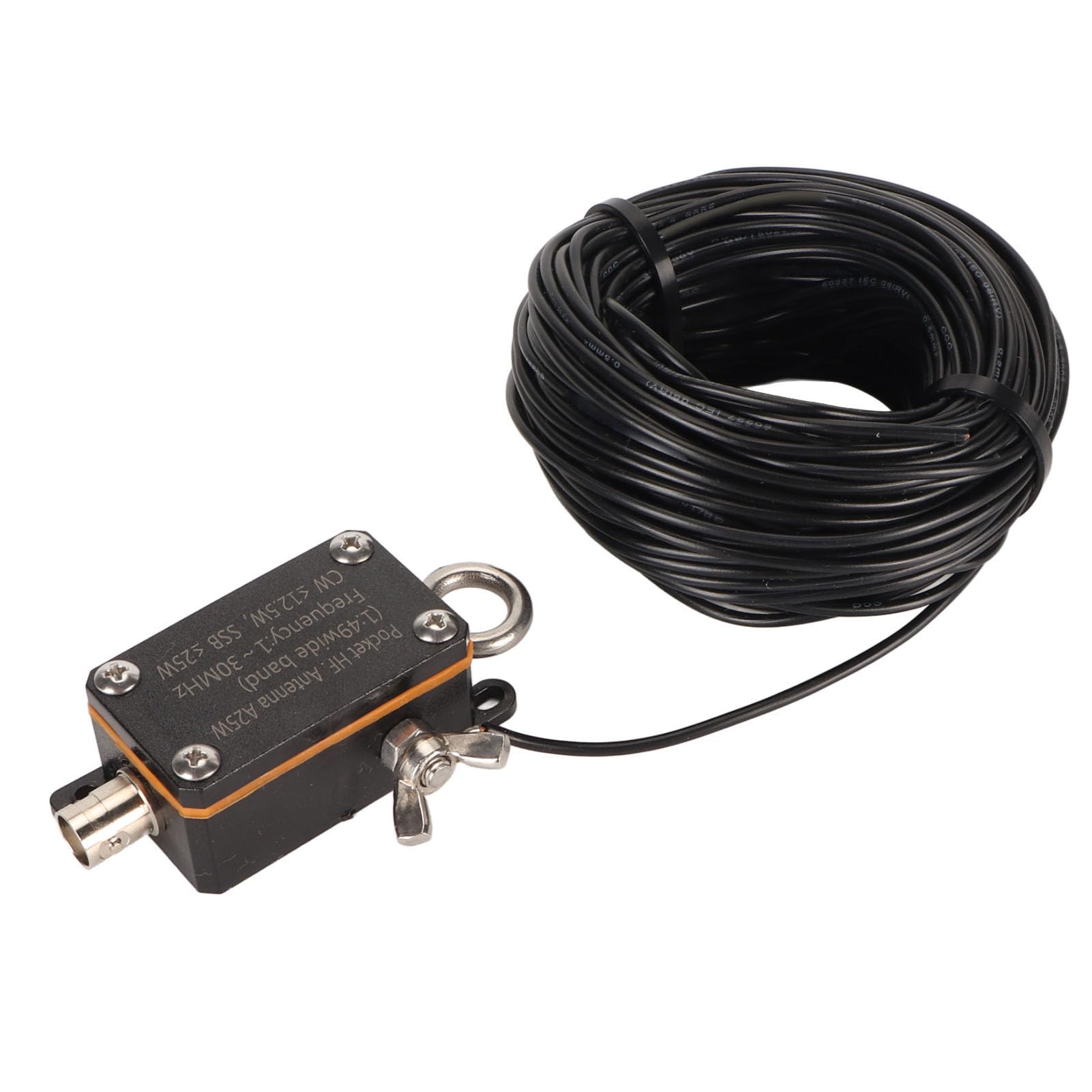 Jectse 1:49 Balun HF Shortwave Antenna, 1-30MHz, FE8 CW SSB End Fed Half Wave Antenna, PVC, Easy Install, Portable, 40m, 20m, 15m, 10m, SWR ≤1.5, 50Ω Impedance