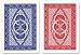 DA VINCI Ruote, Italian 100% Plastic Playing Cards, 2-Deck Poker Size Set, Jumbo Index w/Hard Shell Case and 2 Cut Cards