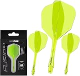 Winmau Fusion Integrated Flight and Shaft System No.6 Short Clear