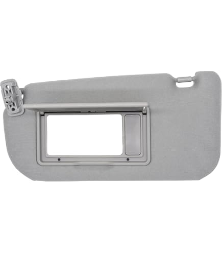 YEHHSE Sun Visor Replacement For KIA Sportage 2005-2010 - Driver & Passenger Side, Gray, Without Light