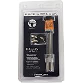 Blue Ox BX8859 1/2" Class I Baseplate Reciever Lock Chrome Finish | Resists Rust and Corrosion | Includes Two Keys | Sturdy Construction for Strength and Durability
