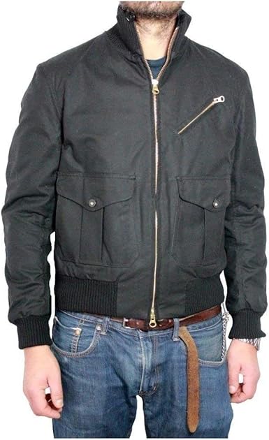 veste coton huilée homme