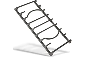 TOP SOJOURN DG94-00938A DG94-00469A DG94-00469B Gas Stove Grates Compatible With Samsung Stoves, Cast Iron Grates Replacement Parts for Samsung Nx58F5500SS Nx58H5600SS Nx58J5600SG Nx58R5601SS Nx58H9500WS