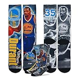 Golden State Warriors NBA Drive Crew Socks Size Medium 5-10 - Kevin Durant #35