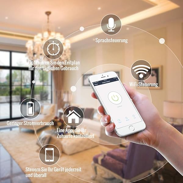 Enchufe Inteligente Wifi Aoycocr Alexa Enchufes Smart Mini Plug 16A 3680W Smart Home Funciona con Amazon Alexa Echo Dot Google Assistant con Control Remoto no se requiere Hub2PACK